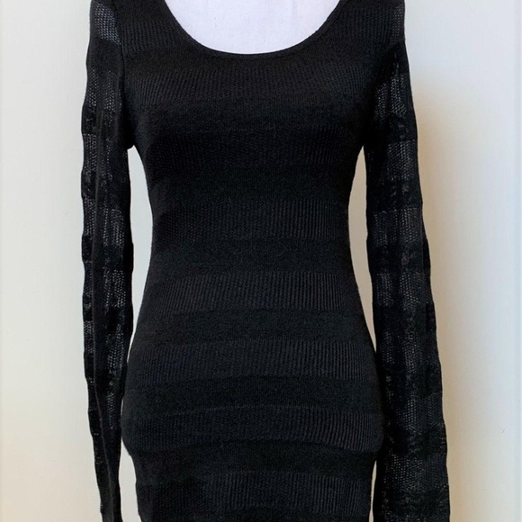 Threads For Thought Sz S Dress Black Womens Stretc - Picture 3 of 5